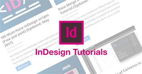 Image result for InDesign Tutorial