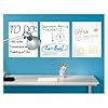House of Quirk White Board Vinyl Wall Sticker Removable Decal ...