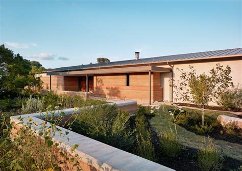 Photo 1 of 19 in A Rammed-Earth Home in Texas Echoes the Landscape in ...