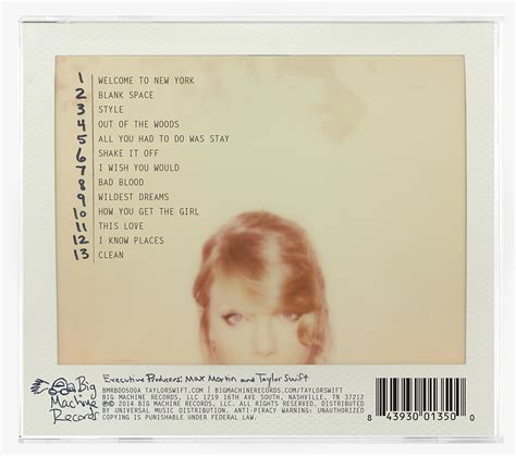 Taylor Swift 1989 Album - ST8MNT BRAND AGENCY