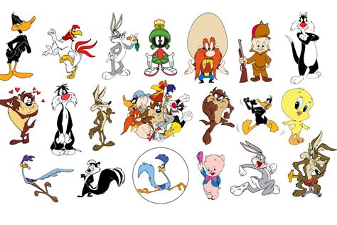 20 elementów Looney Tunes png. - Etsy Polska