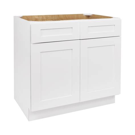 Amazon.com: ONESTOCK 36-Inch Kitchen Base Cabinet with Drawer, White ...