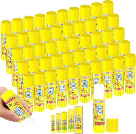 Amazon.com: Zubebe 50 Pack Jumbo Glue Stick, Giant Glue Sticks Bulk ...