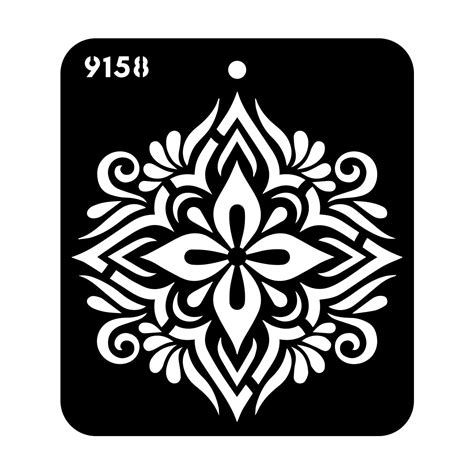 iCraft Multi-Surface Stencils - Perfect for Walls, DIY & Resin Art Pro