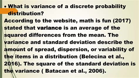 Discrete Random Variable Variance StatCrunch 的图像结果