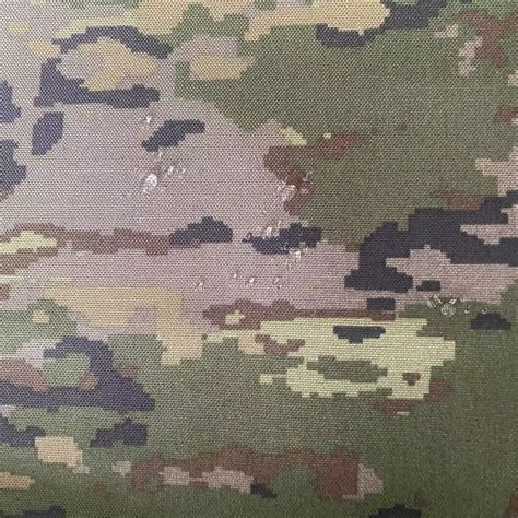 Nylon 1000D Cordura Fabric IRR Finishing Spanish Camouflage printing ...