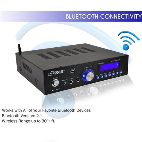 Pyle Home PDA5BU 200 Watt AM/FM AUX/USB Bluetooth India | Ubuy