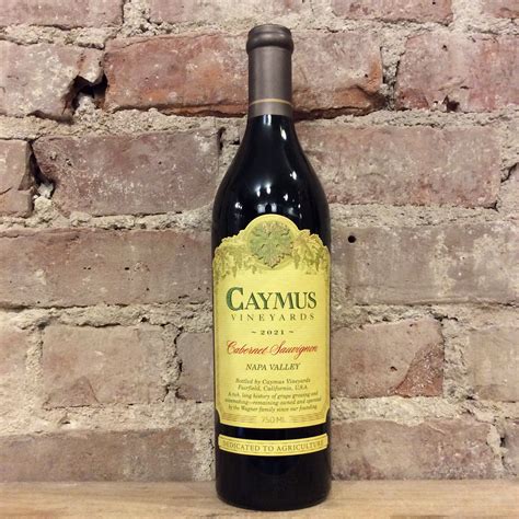 Caymus Vineyards Cabernet Sauvignon Napa Valley 2021 750mL – Eastside ...