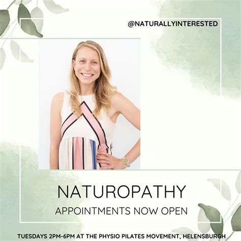 Kirstys Naturopathy Clinic Re-opening, The Physio Pilates Movement ...