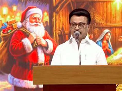 Tamil Nadu CM Stalin extends Christmas greetings, highlights communal ...