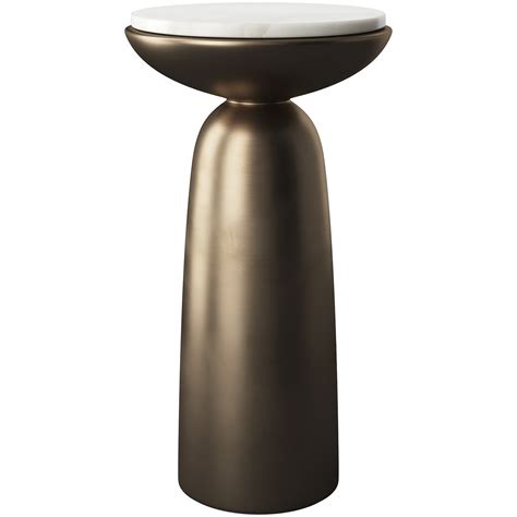 3D Model Olina Marble Drink Table - TurboSquid 2300664