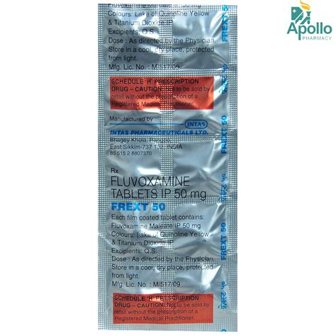 Frext 50 Tablet 10's Price, Uses, Side Effects, Composition - Apollo ...