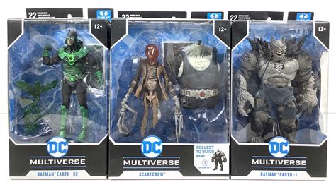 Lot - (3) Nip Mcfarlane Toys Dc Multiverse Figures