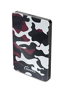 Sonnics 320GB Red Camo External Pocket Hard Drive USB 3.0 Compatible ...