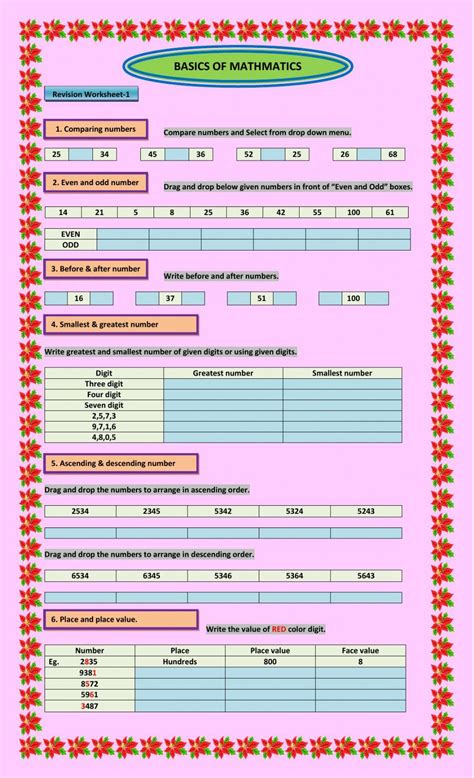Basic Math Worksheets 的图像结果