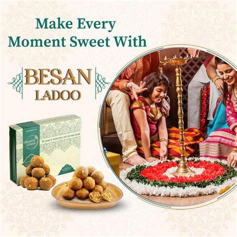 Besan Laddu – Organic, Healthy & Delicious Indian Sweet – Organic Gyaan