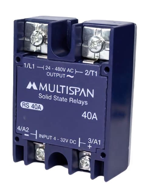 40A DC to AC Solid State Relay SSR Multispan RS-40A : Amazon.in ...