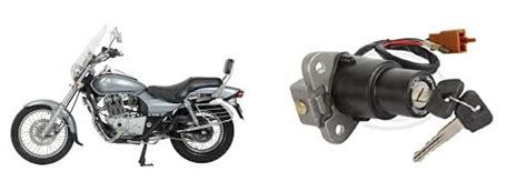 WHEEL DRIVE Compatible for Bajaj Avenger 200 Ignition Main Lock Switch ...