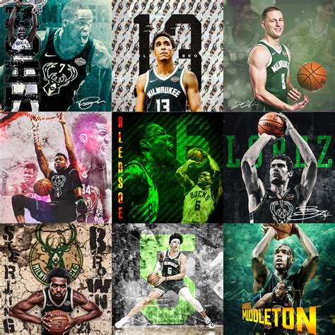 Milwaukee Bucks on Behance