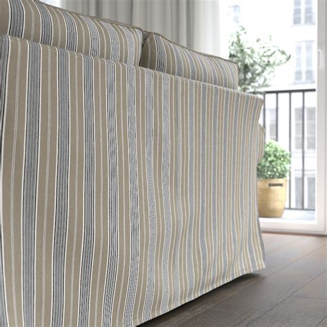 EKTORP 3-seat sofa, Karlshov beige/multicolour - IKEA
