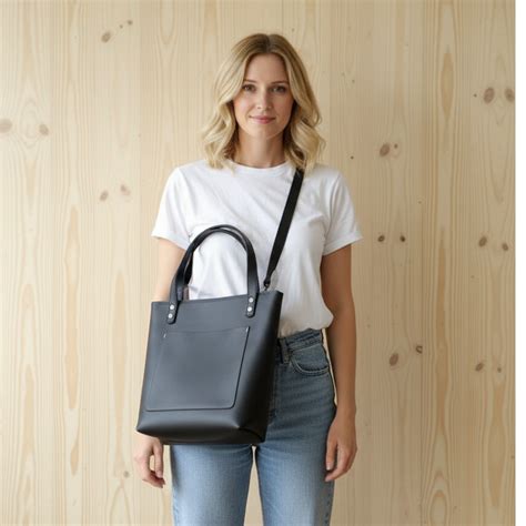 High-Quality Genuine Leather Work Tote – Practical, Durable Design ...