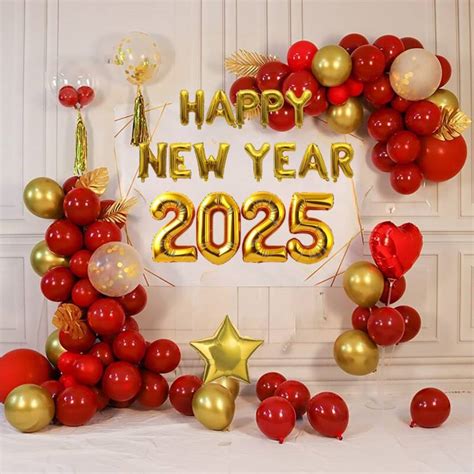 Flipkart.com | DAY DECOR Printed New Years 2025 Party Decorations Kit ...