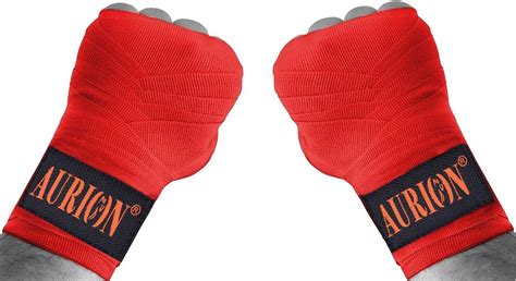 Buy Aurion HANDRAP-RED(108) Boxing Hand Wraps, 108 inch (Red) Online at ...