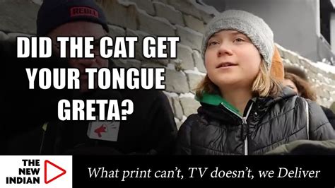 Greta Thunberg gets tongue tied at World Economic Forum, Davos THE NEW ...