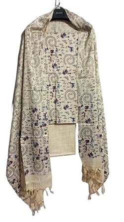 Buy HAIDER ALI AND SONS Cotton Silk Screen Print Unstitched Suit Set ...