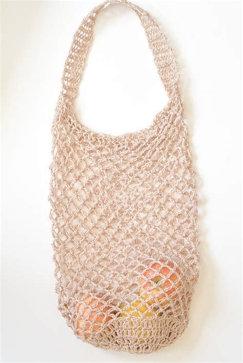 Crochet on sale reusable bag