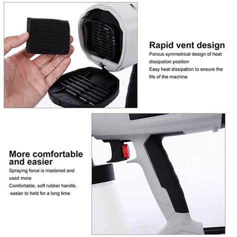 JOUST MAX JST80004/S 400W High-pressure Electric Paint Spray Gun