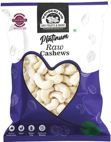 WONDERLAND Premium Raw White Cashews Price in India - Buy WONDERLAND ...