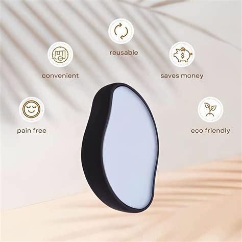 Buy Hair Eraser Stone,Painless Magic Nano Crystal Depilator Trimmer,Men ...