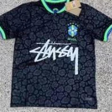 Stussy x Nike Brazil jersey #Stussy #Nike | Depop