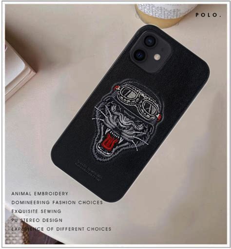 iPhone 12 Pro Max Patti Series Genuine Santa Barbara Leather Case - le ...