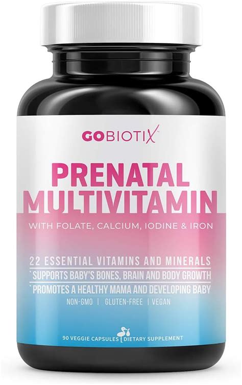 GOBIOTIX Prenatal Vitamins for Women | Vitamins with India | Ubuy