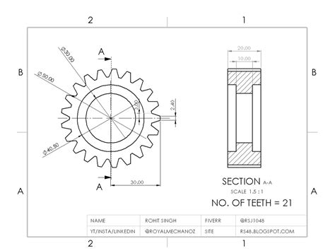 Image result for SolidWorks Part Drawing