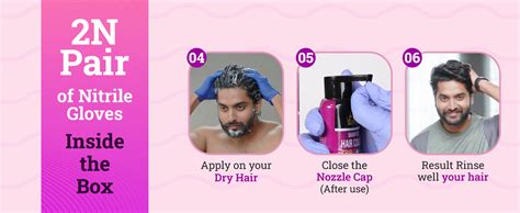 Buy VCare Shampoo Hair Colour Shampoo, Black 180ml for Women and Men ...
