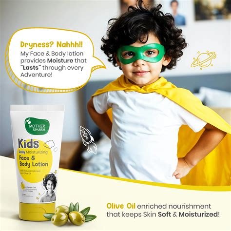 Kids Face and Body Lotion – Oatmeal | Mother Sparsh
