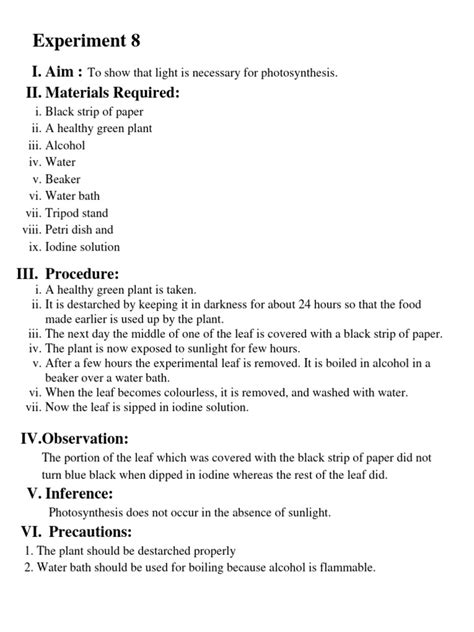 Image result for Practical Biology Experiments