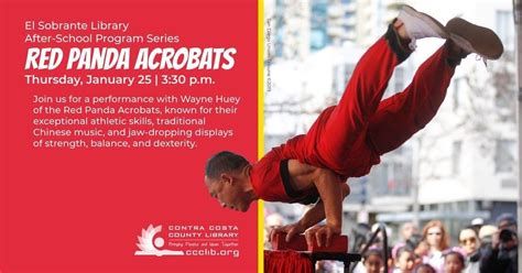 Red Panda Acrobats, El Sobrante Library, January 25 2024 | AllEvents.in