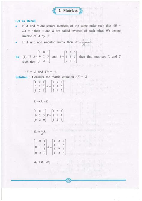 Image result for Math Grade 12 Matrices