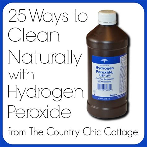 Can You Mix Distilled White Vinegar And Hydrogen Peroxide at Alvera Rollins blog