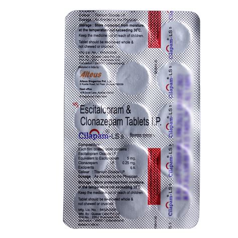 Cilapam-LS Tablet 15's Price, Uses, Side Effects, Composition - Apollo ...