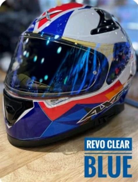 Apex Helmet Revo Blue Visor ( Night Vision )