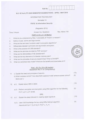 Cns mcq - Cryptography and network security multiple choice questions ...