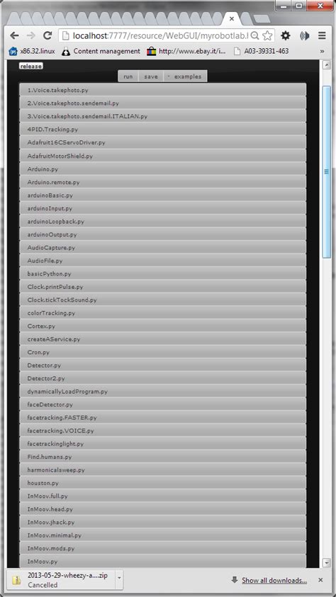 Sample Python Scripts 的图像结果