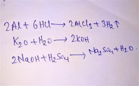 What happens when aluminium reacts with dilute hydrochloric acid ...