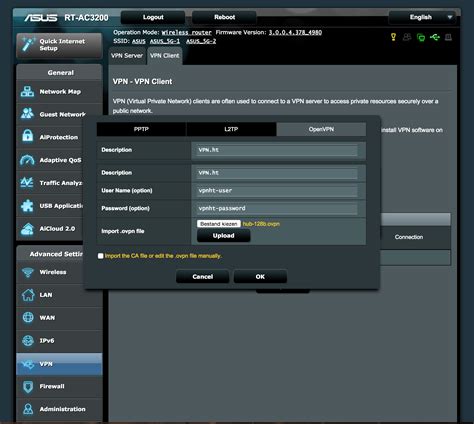 Image result for Asus Router VPN Setup