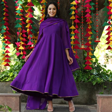 Alani Gota Detailing Georgette Set – Kameez.co